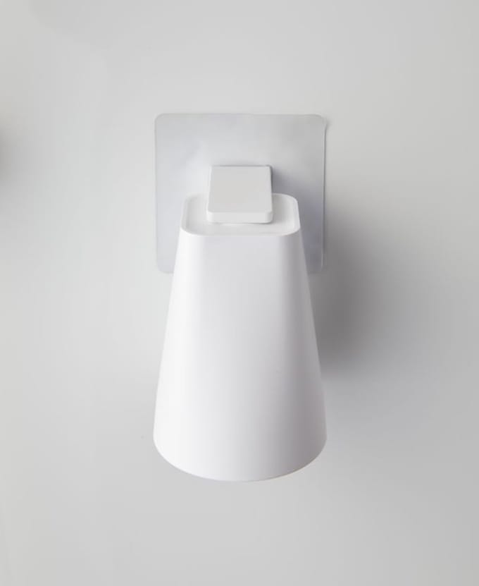 Yamazaki Zelfklevende Badkamer Bekerhouder - Tower - Wit