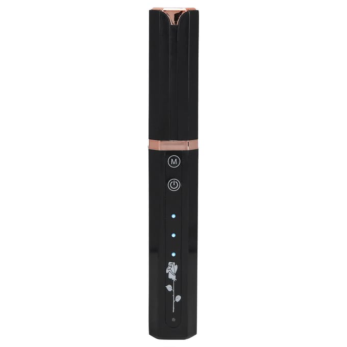 Charge USB Chauffage Électrique Recourbe-cils Portable Longue Durée Outil de Courbure des Cils Noir noir