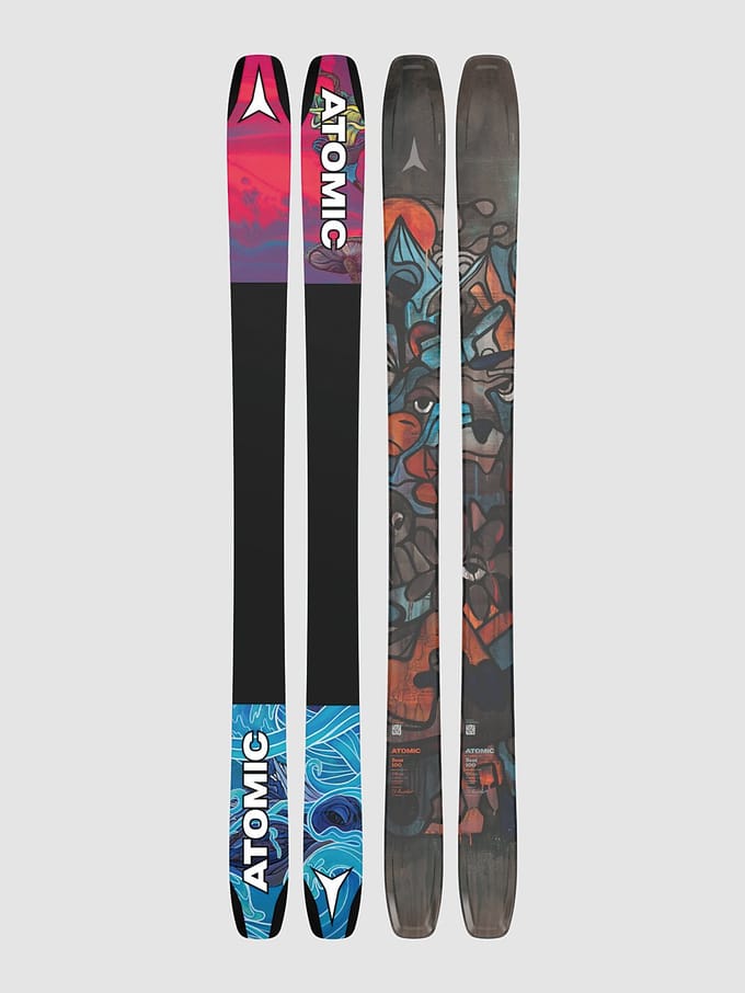 Atomic Bent 100 2026 Ski's patroon
