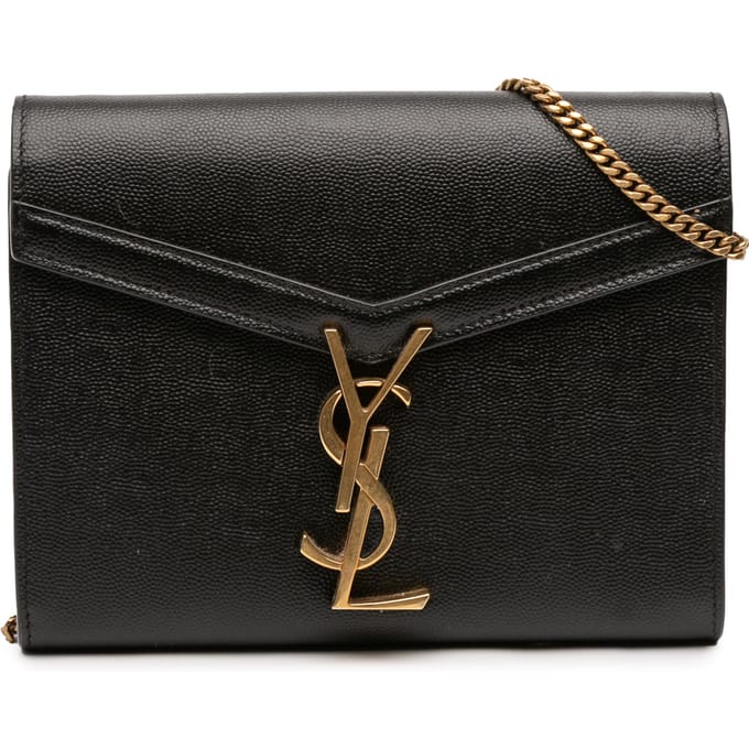 Tweedelige Grain De Poudre Monogram Cassandra Kettingportemonnee