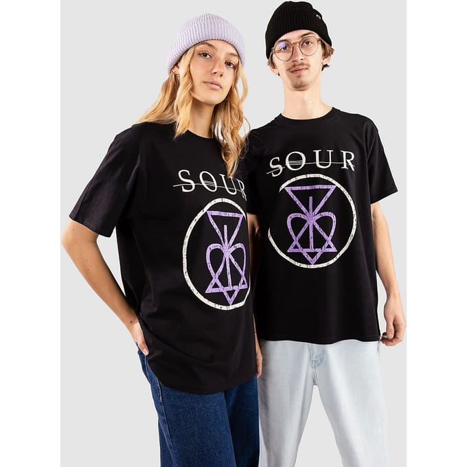 Sour Solution Heart T-Shirt zwart