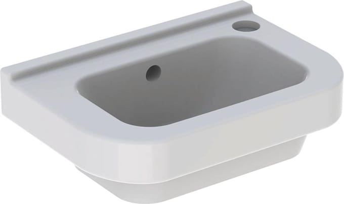 Geberit 300 Basic fontein met kraangat rechts met overloop 36x25x15cm wit