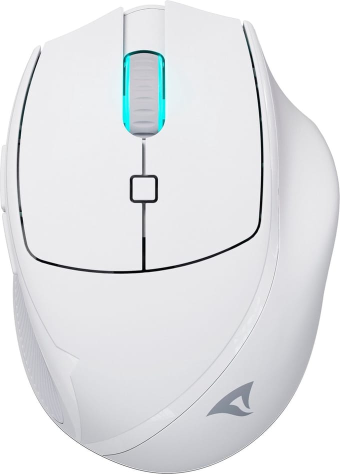 Sharkoon OfficePal M25W muis Gamen Rechtshandig RF Wireless + USB Type-C Optisch 4000 DPI