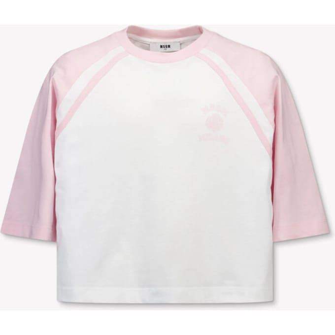 Msgm Kinder meisjes t-shirt in
