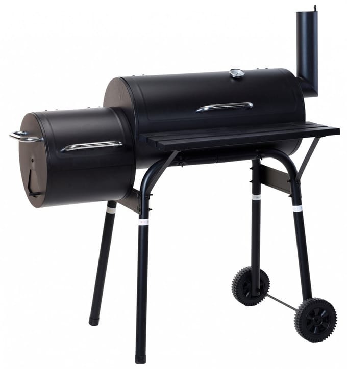 Vaggan Smoker Houtskoolbarbecue - zwart