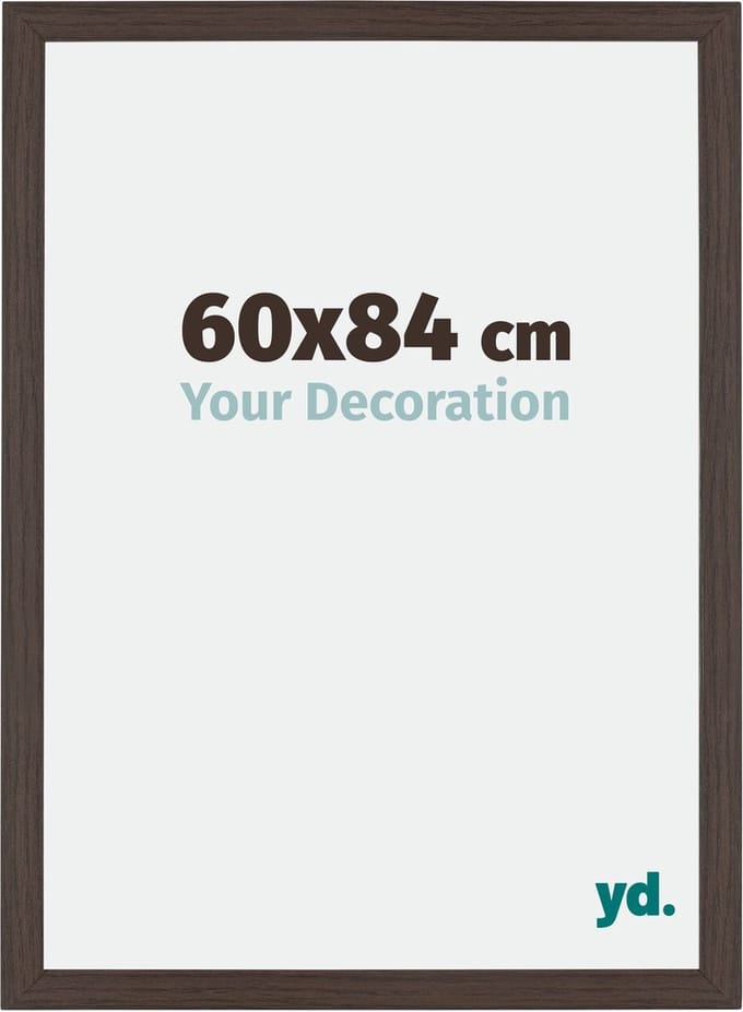 Your Decoration - Fotolijst 60x84 cm - MDF - Eiken Donker - Mura