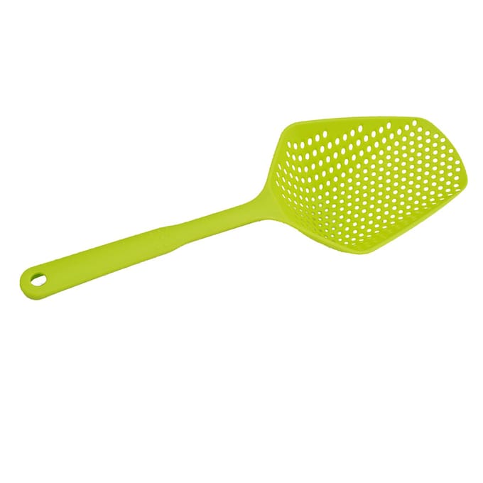 Scheplepel Vergiet PP Plastic Geïntegreerde Multifunctionele Sleuflepel voor Koken Keukengerei yellow
