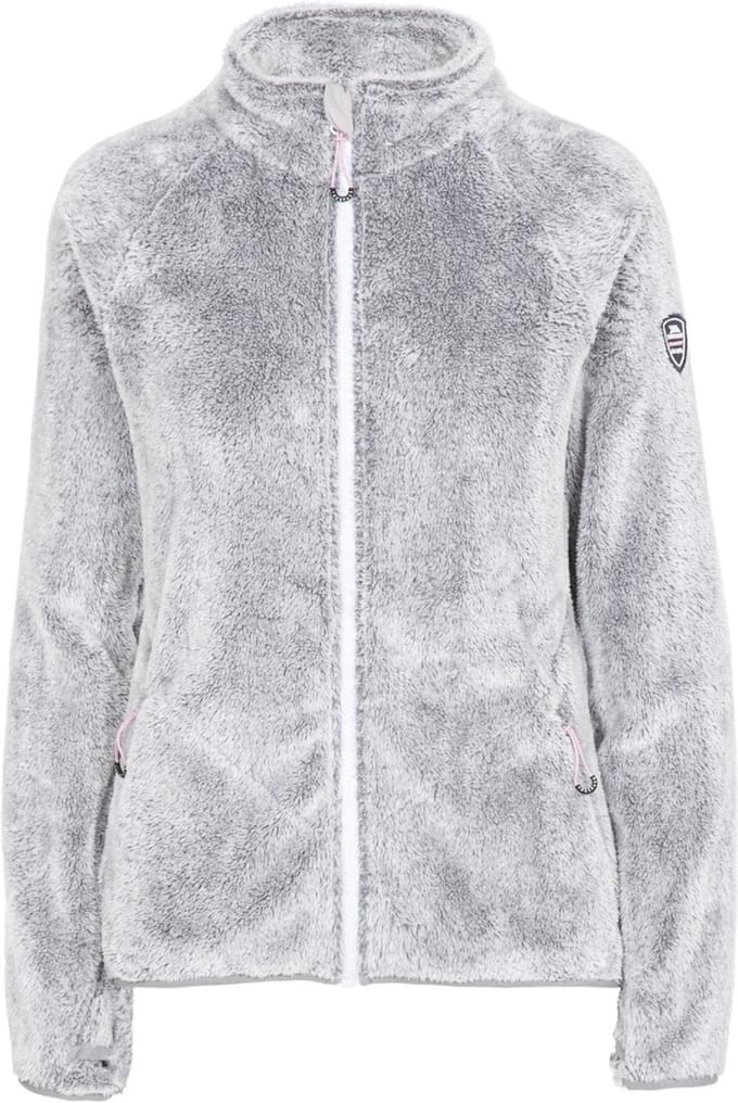 Trespass dames fleecejas/fleecepullover Telltale - Female Fleece At300 Silver Grey
