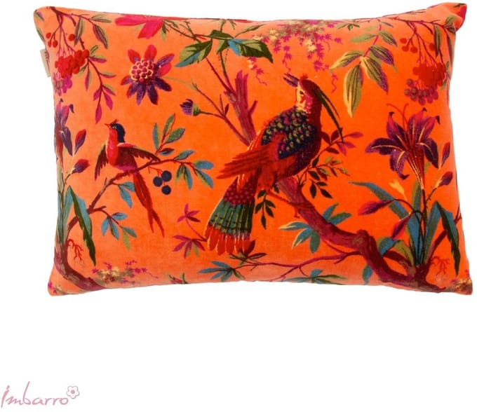 Imbarro - Sierkussen - Kussen - Mandarine - Oranje - Paradise - 40x60cm -