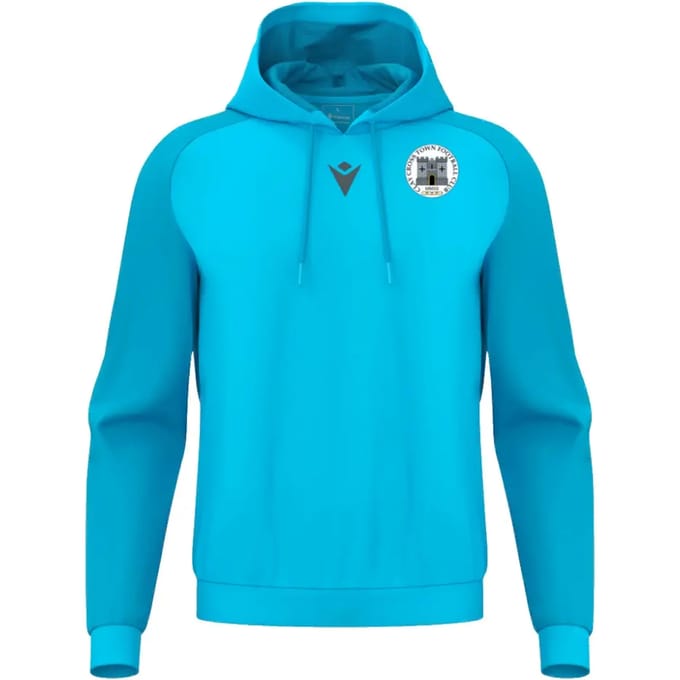 Macron Energy Horn Sweater Met Kap Heren - Fluor Turquoise | Maat: 4XL