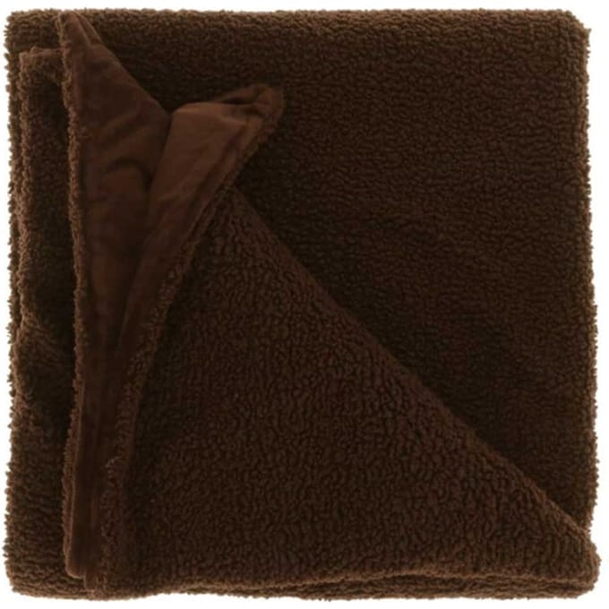 Unique Living | plaid romie 150x200cm bison brown