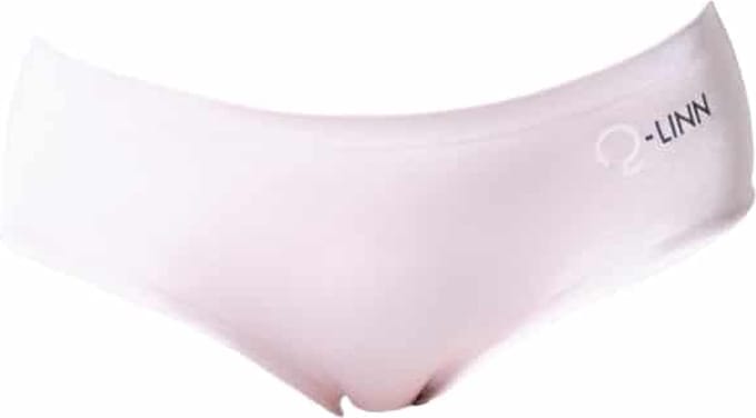 dames slip sport boxershort, naadloos, Violet Ice / Beige