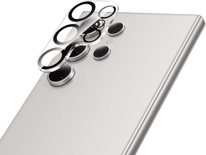 Rixus Clear HD Camera Tempered Glass For Samsung S24 Ultra 5G