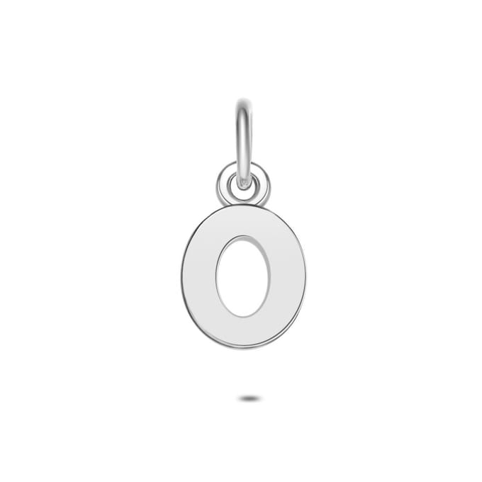 Twice As Nice Hanger in zilver, letter O
