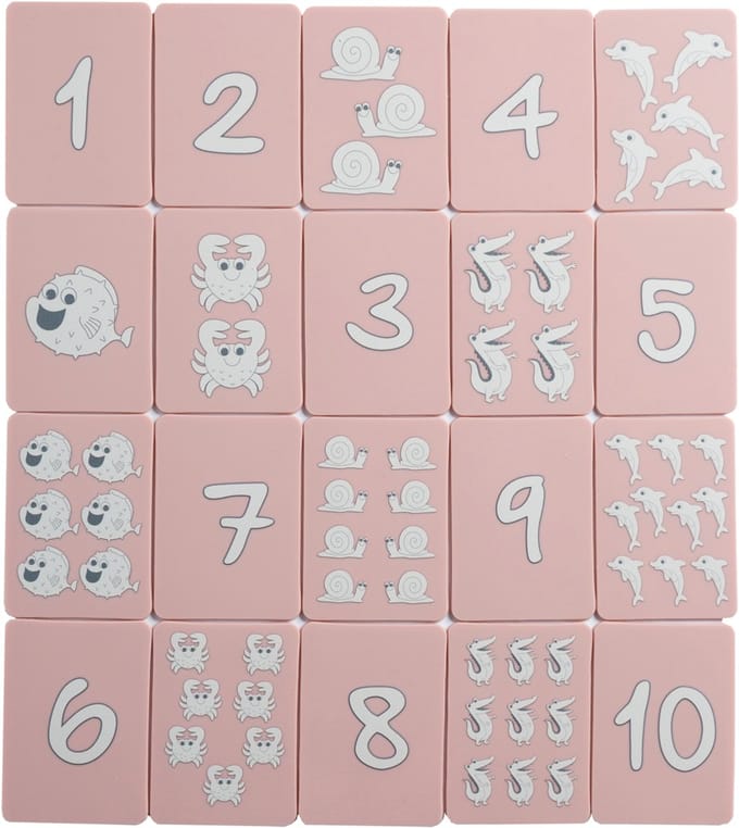 SCRUNCH Speelkaarten - Roze - Opvouwbaar - Recycleerbaar