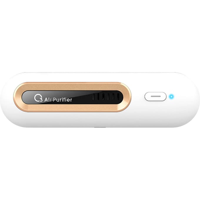 Koelkast Deodorizer USB Mini Koelkast Deodorizer Geurverwijderaar Ozon Generator Herbruikbaar voor Auto wit