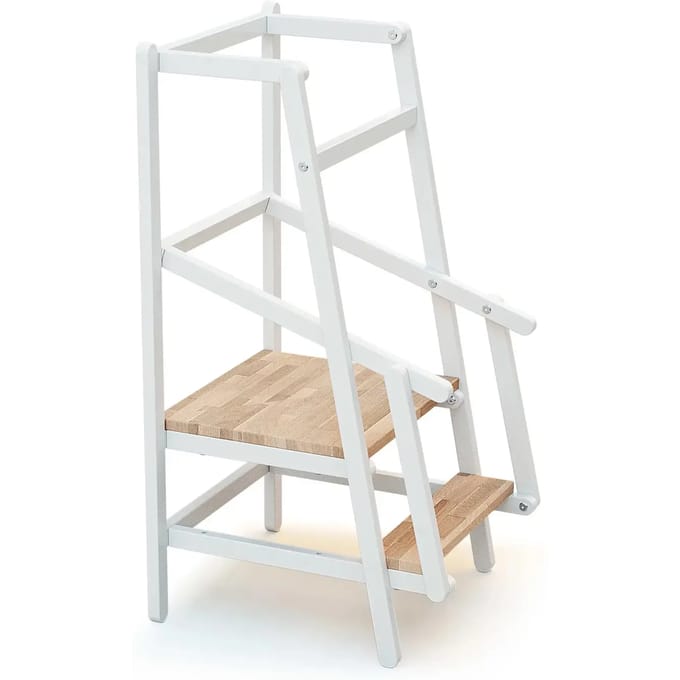 AT4 - Observatie-/leertoren voor kinderen ESSENTIEL in hout Wit en Beuken
