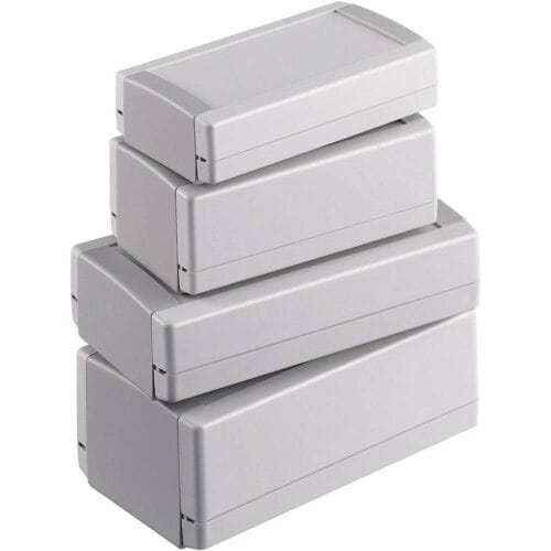 OKW TOP-TEC 123 HI 123 HI Universele behuizing 123 x 68 x 45 ABS Grijs, Wit 1 stuk(s)