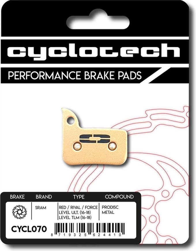 Prodisc Metal Remblokken voor Sram HRD, Level Ultimate en Level TLM