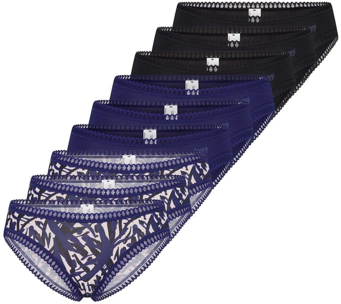 sloggi Dames slip / onderbroek 9 pack GO Crush