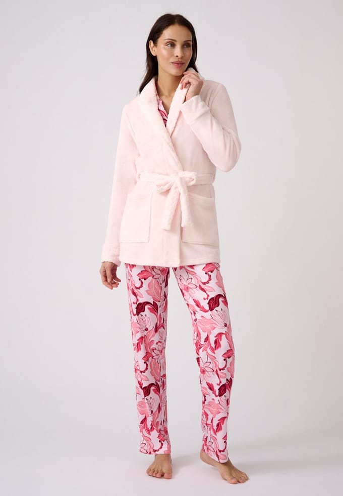 Damart - Kamerjas van breisel Thermolactyl - Dames - Roze - 46-48 (L)