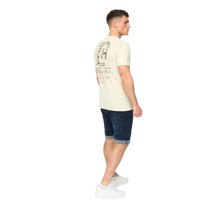 Crosshatch Heren Winchamp T-Shirt (Neutraal)