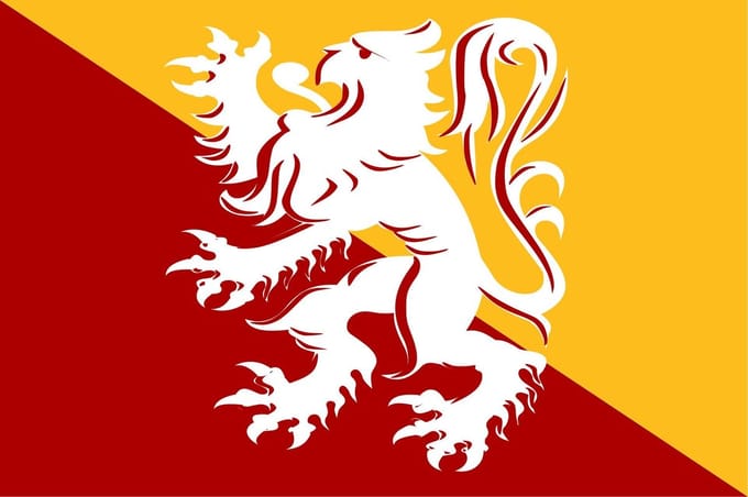 Vlag Lanaken 100x150cm