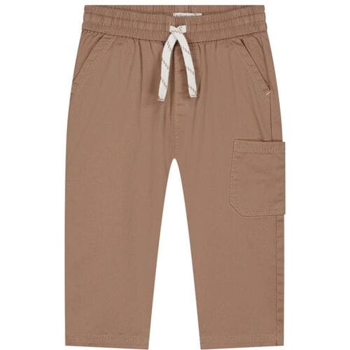Prénatal peuter broek Light Mud Brown 80 heren