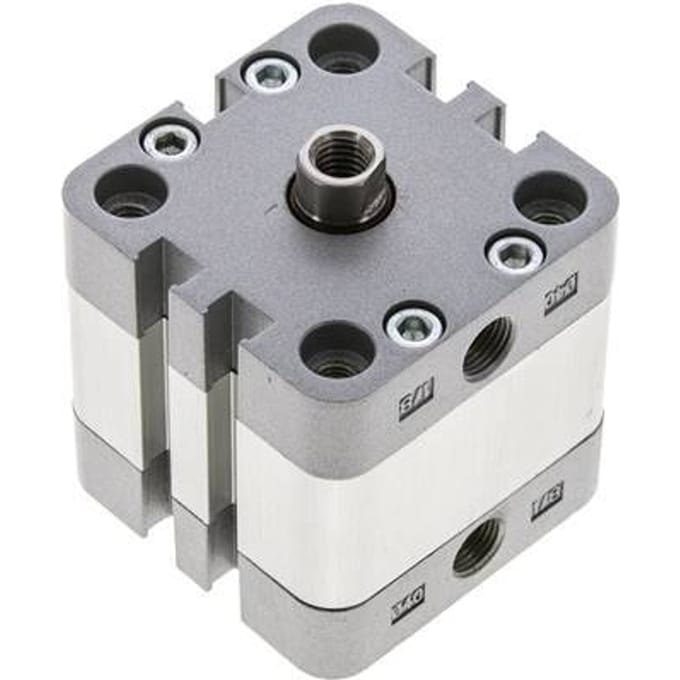 ISO 21287 Compacte Dubbelwerkende Cilinder 40-10mm - Magnetisch