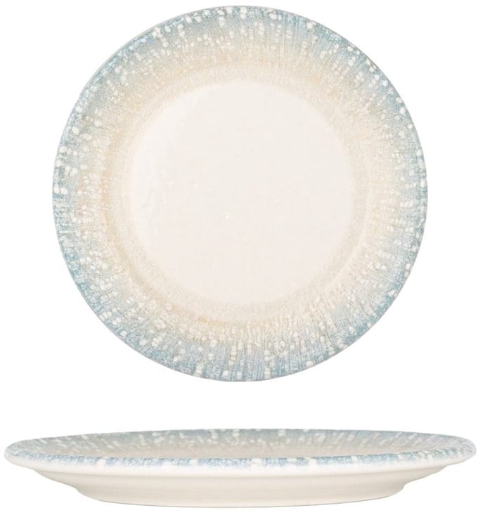 By Bone Dessertbord - Vista - Porselein - 19 cm - set van 6