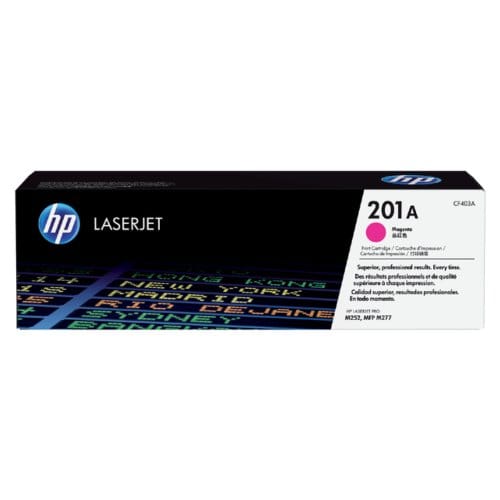 Tonercartridge hp cf403a 201a rood