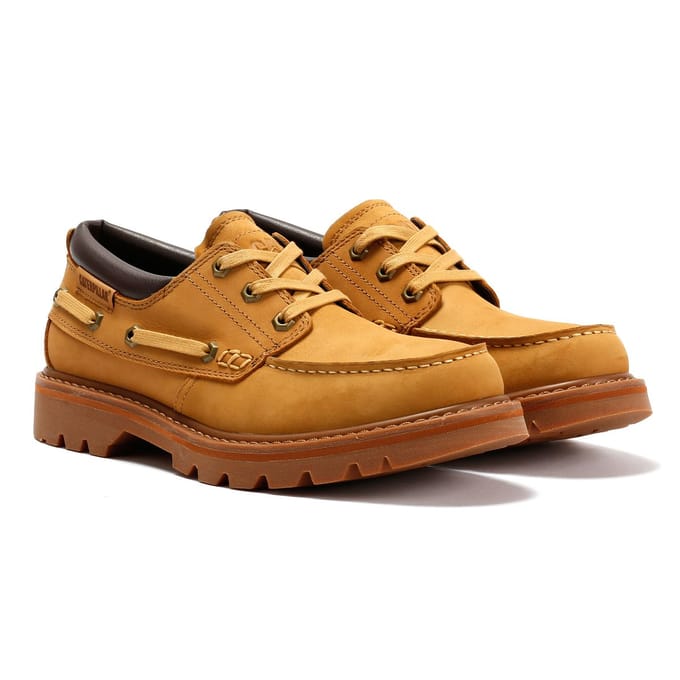 Caterpillar Colorado Boot Lo Leer Heren Honing Buckskin Veterschoenen