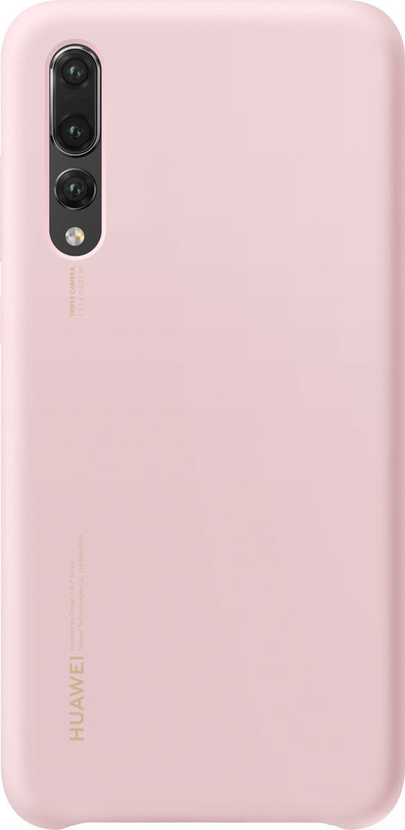 Huawei Silicon Protective Case voor de Huawei P20 Pro - Roze