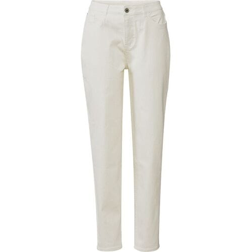ESMARA Dames jeans - Mom fit (Crème, 34)