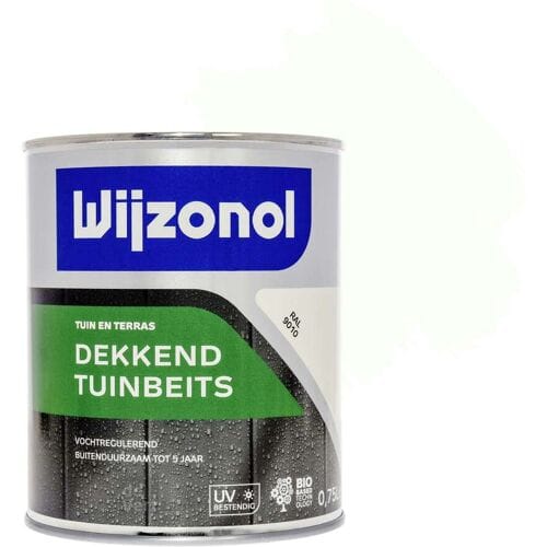 Wijzonol Dekkend Tuinbeits - 0,75 liter - RAL 9010