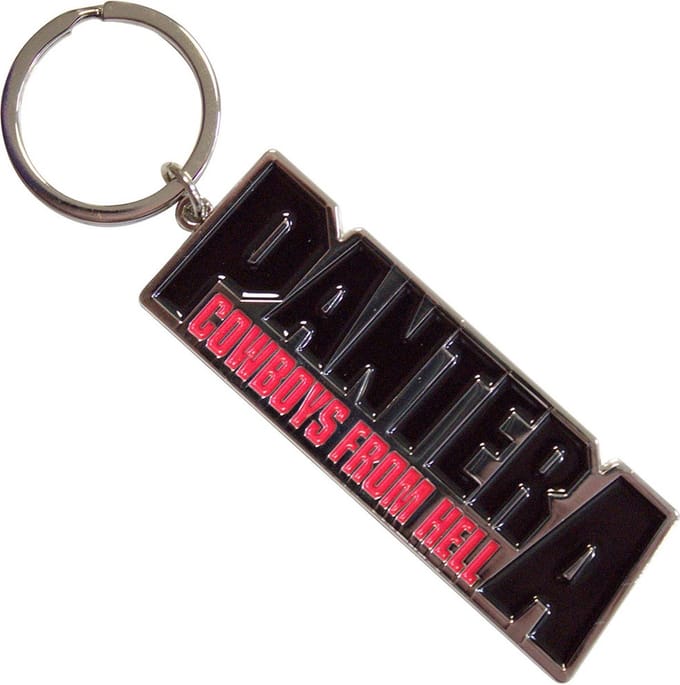Pantera - Cowboys From Hell Sleutelhanger - Zwart