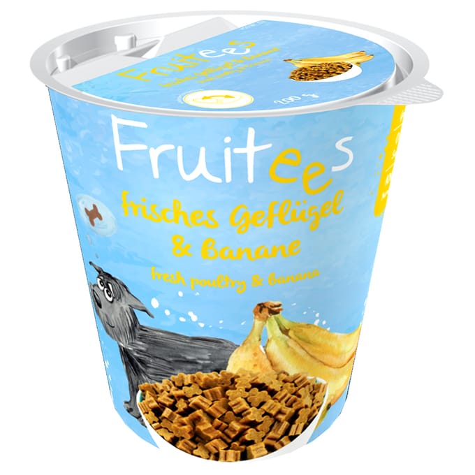 3x200g bosch Fruitees (semi-moist) Banaan Hondensnacks