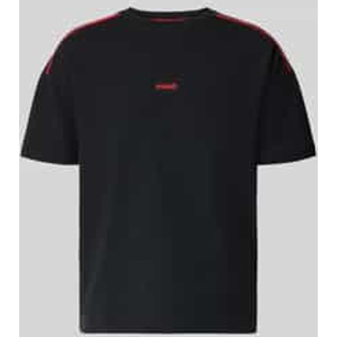 Regular fit t-shirt van katoenmix model 'NOAH'