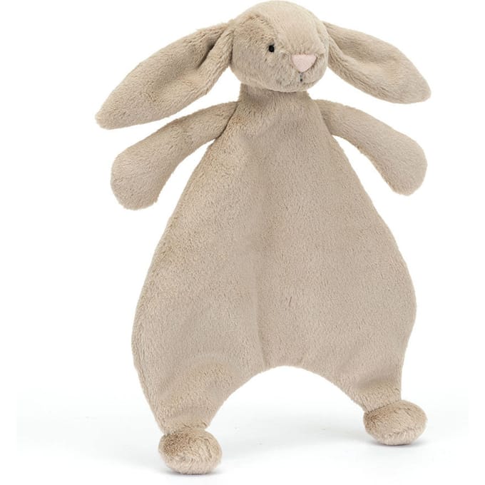 Jellycat knuffeldoekje bashful bunny beige