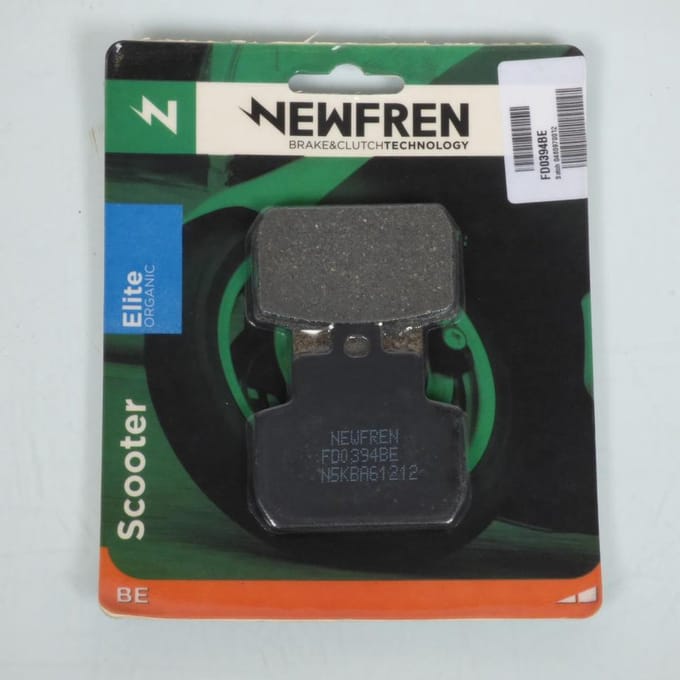 Plaquette de frein Newfren pour Scooter Piaggio 400 Beverly Tourer 2008 à 2010 Neuf
