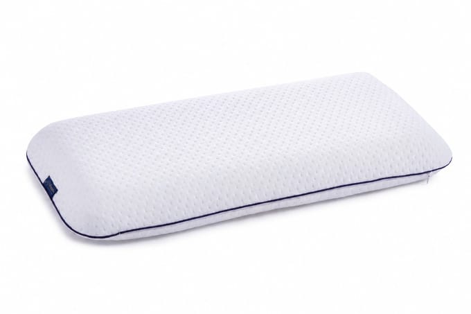 Alkamto Kinderkussen 3-14 Jaar – Ergonomisch Traagschuim Hoofdkussen – Memory Foam – 66x33x6 cm – Wit
