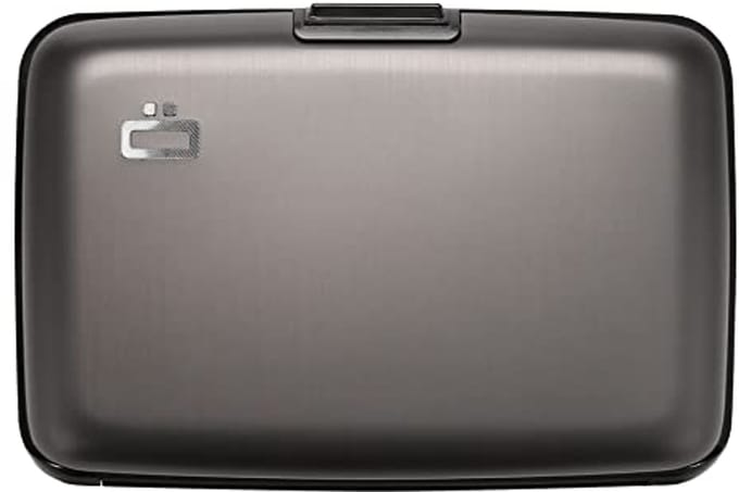 Aluminium Kaart Houder met RFID Bescherming en Compact Wallet Design