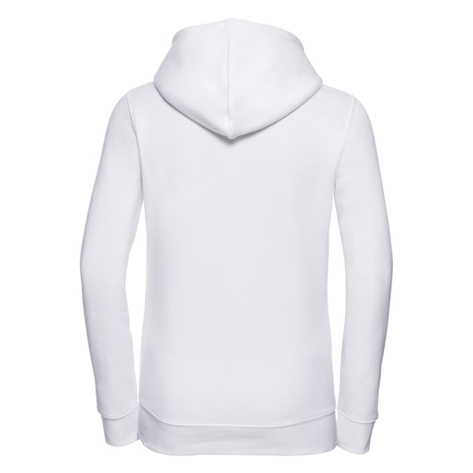 Russell Dames/Dames Authentic Hoodie (Wit)