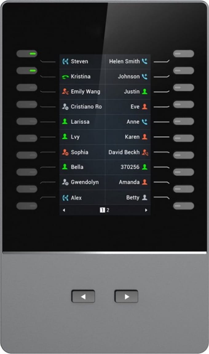 Grandstream Networks GBX20 display voor nummerweergave Grijs
