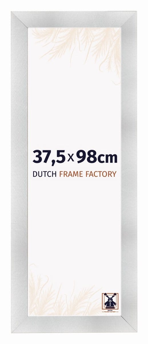 Fotolijst 37,5x98 cm - MDF - Aluminium Geborsteld - Praag