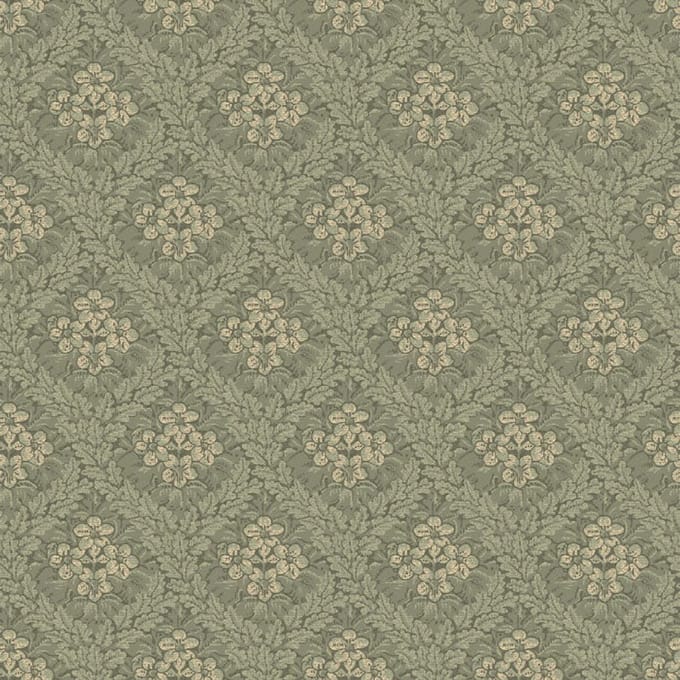 Duro Vliesbehang 098-02 - Gammalsvenska Papper - Klassiek Groen - 53cm x 10.05m