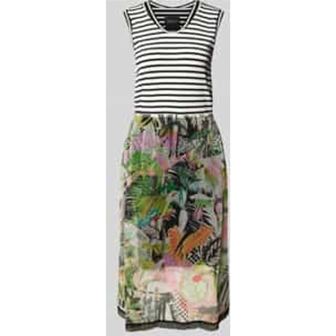 Midi-jurk in laagjeslook