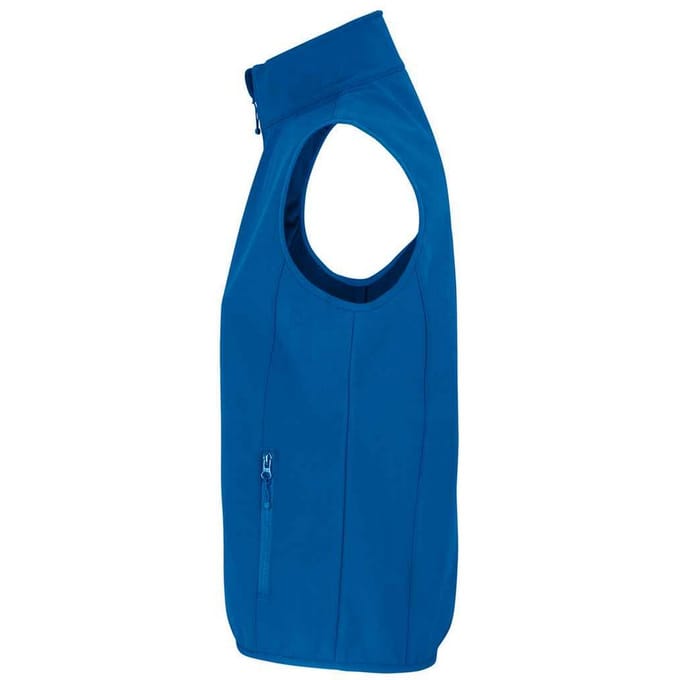 SOLS Dames/dames Falcon Softshell gerecyclede bodywarmer (Koningsblauw)