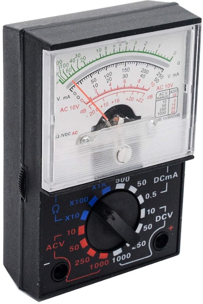 Analog Multimeter Voltimeter Electric Passage Tester YX 1000A AC DC Current-Resistance Meter - Content Needed for BE-TOOL .