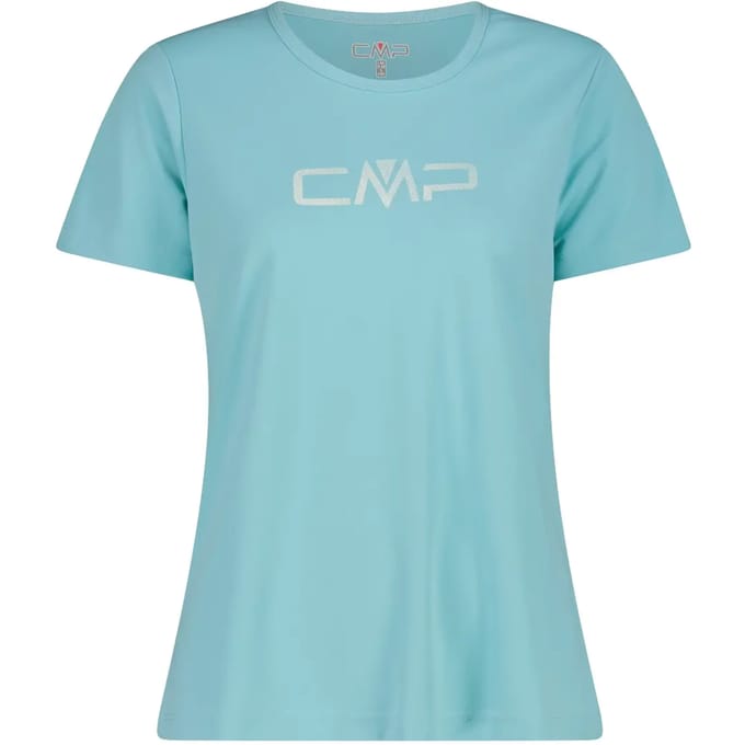 T-shirt met ronde hals met logo dames CMP